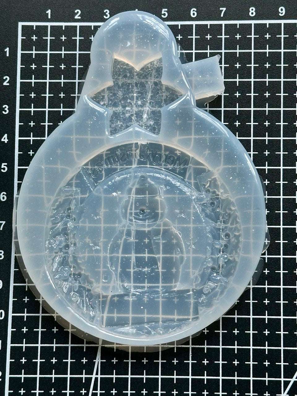 Snowman Christmas Ornament Mold