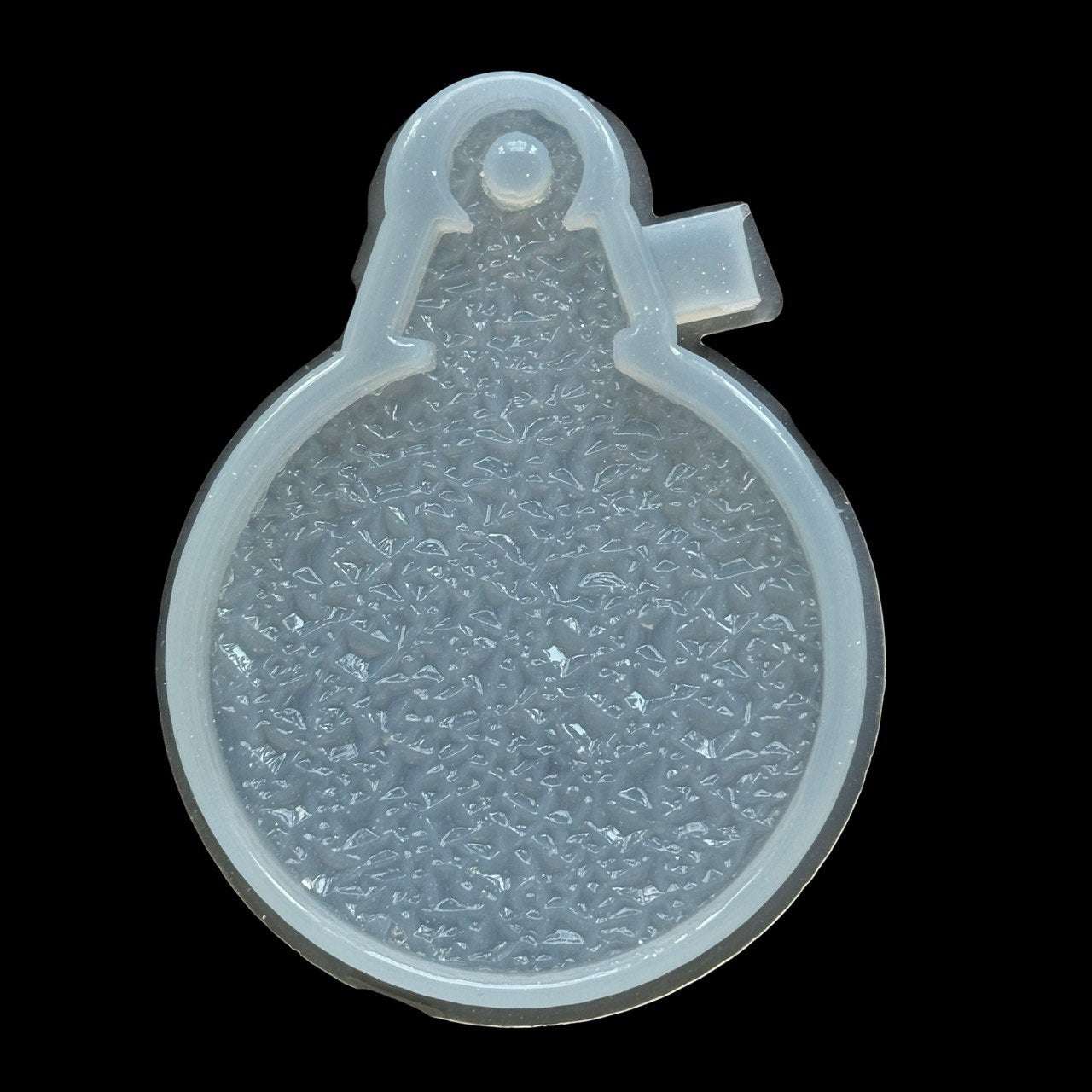 Christmas Ornament Textured Silicone Mold