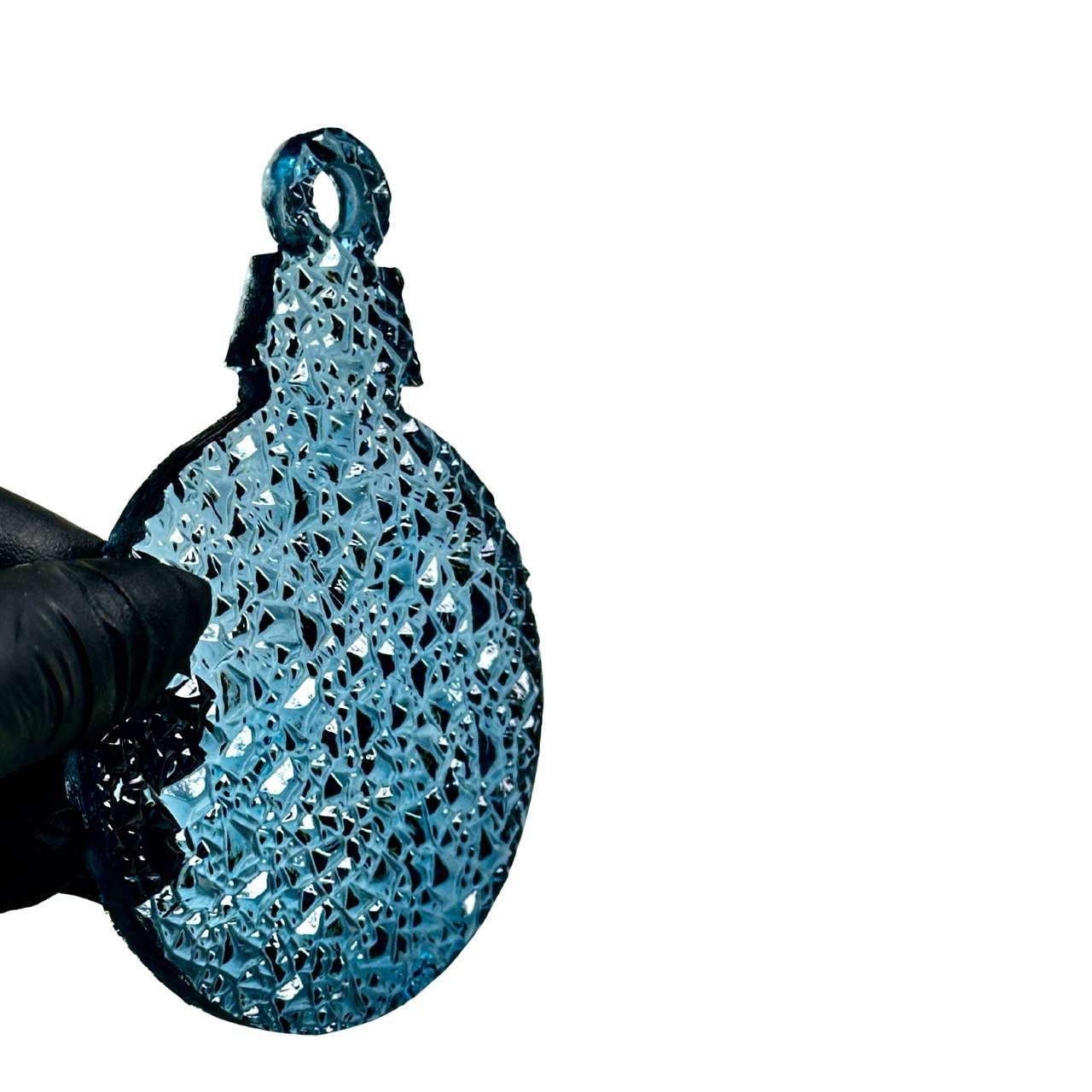 Christmas Ornament Textured Silicone Mold