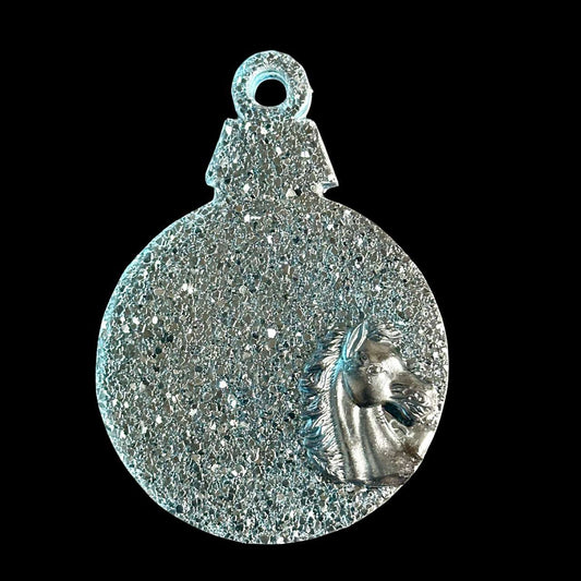 Horse Head Druzy Crystal Ornament Mold