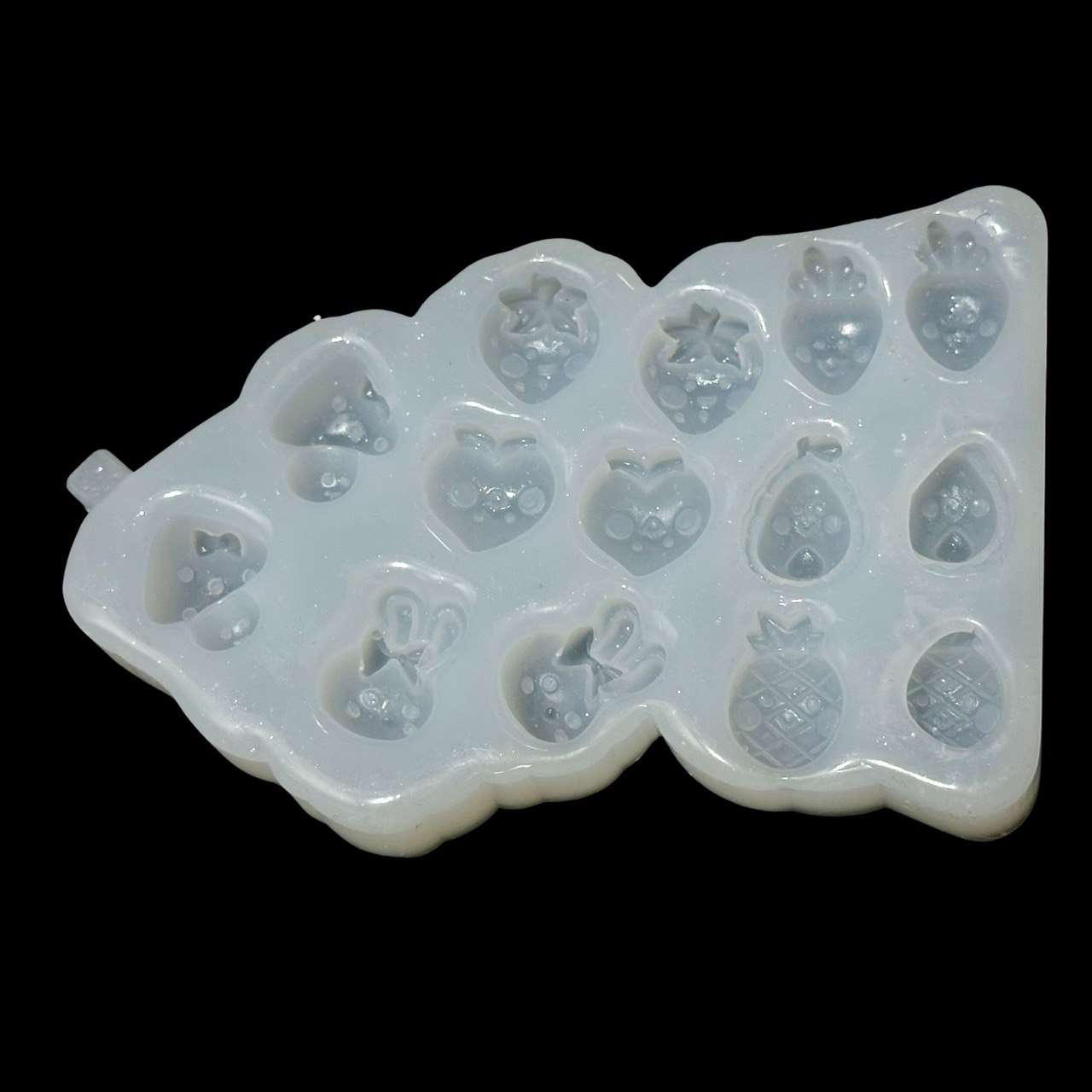 Kawaii Silicone Mold – Mini Fruits and Bunny Mold