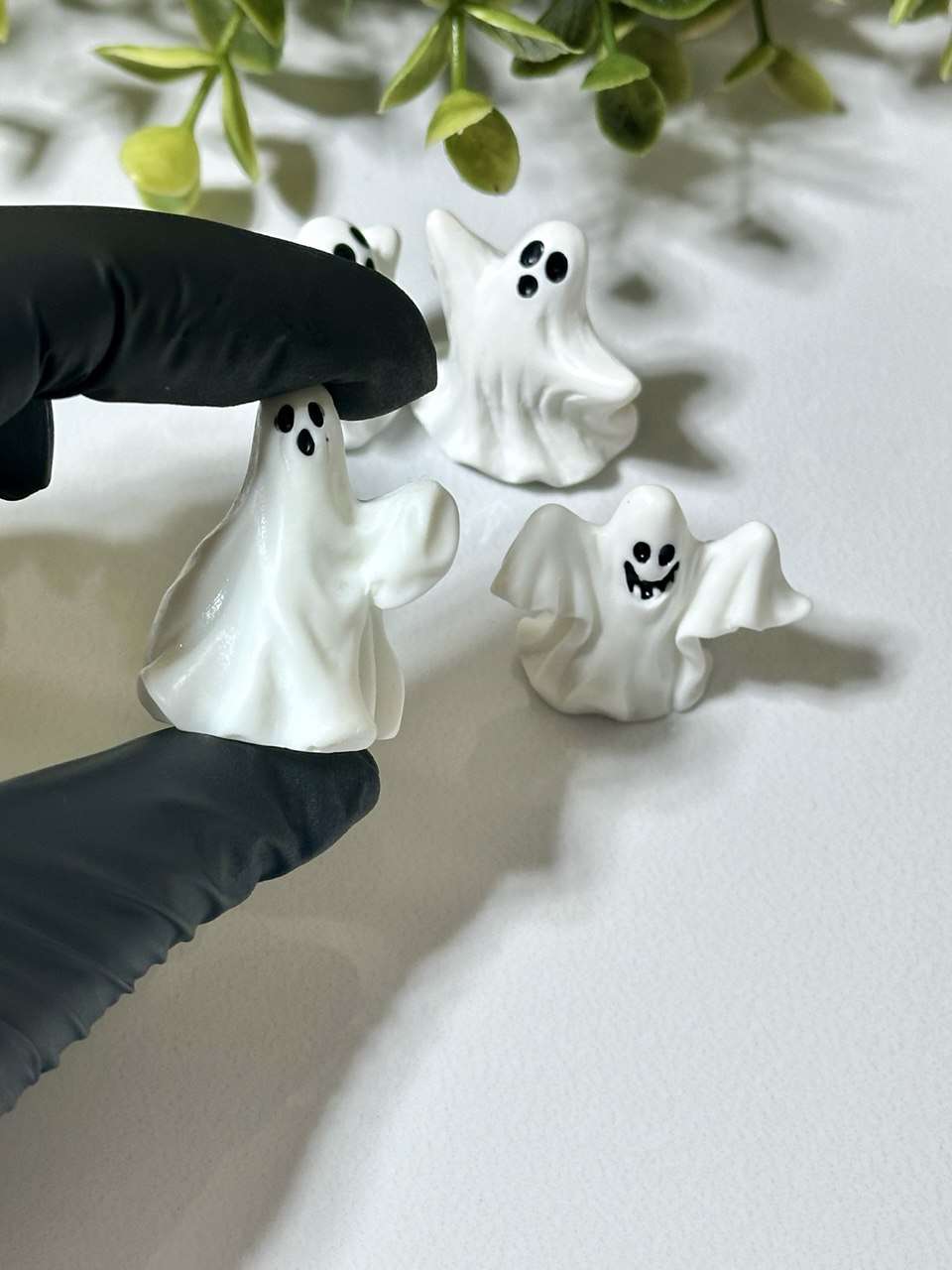 Ghost Silicone Mold – 4 Ghost Shapes, 2.5-3.5 cm