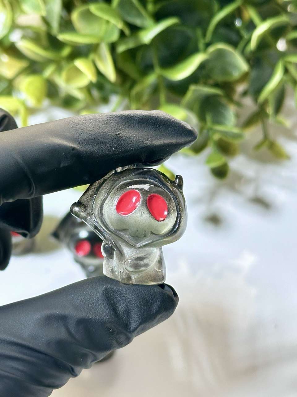 Silicone Mold for Mini Grim Reaper Figurines, Halloween Resin Mold