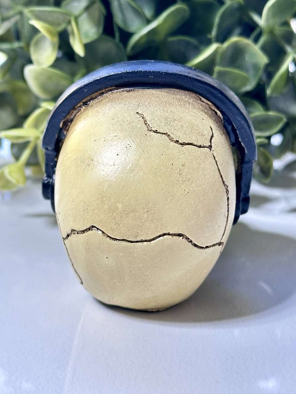 Silicone Mold Skull with Headphones – 6 cm