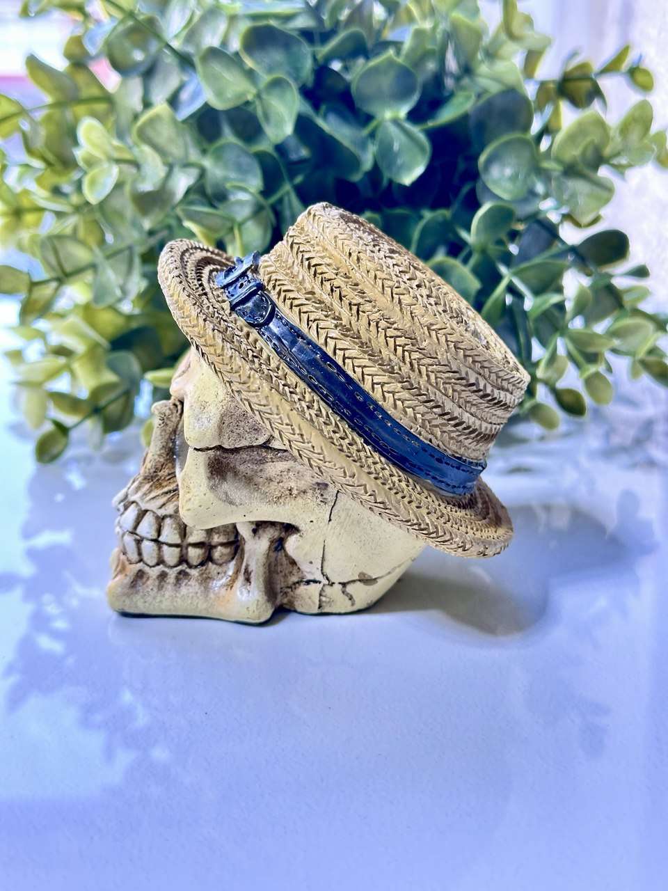 Silicone Mold Skull with Hat – 9 cm