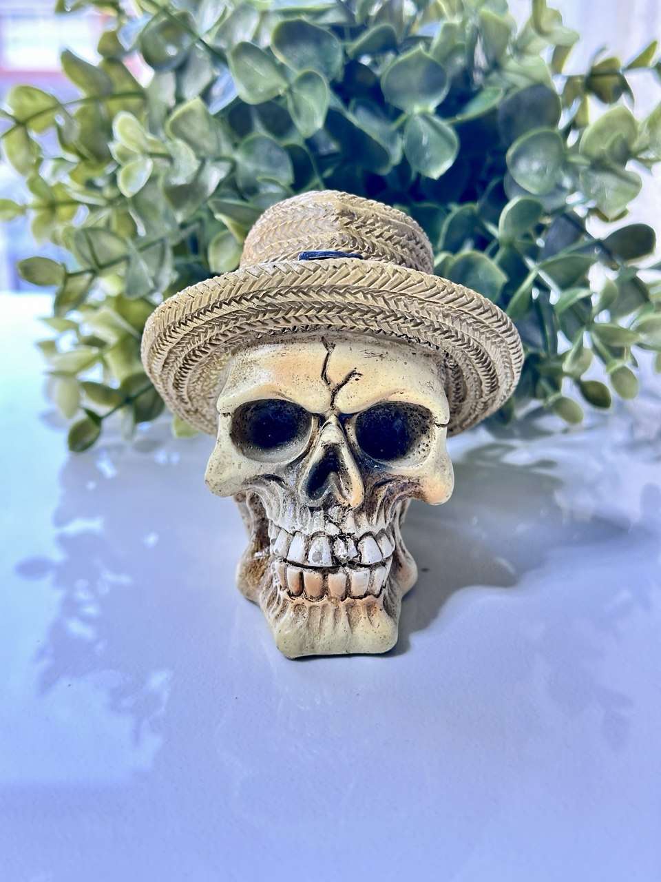 Silicone Mold Skull with Hat – 9 cm