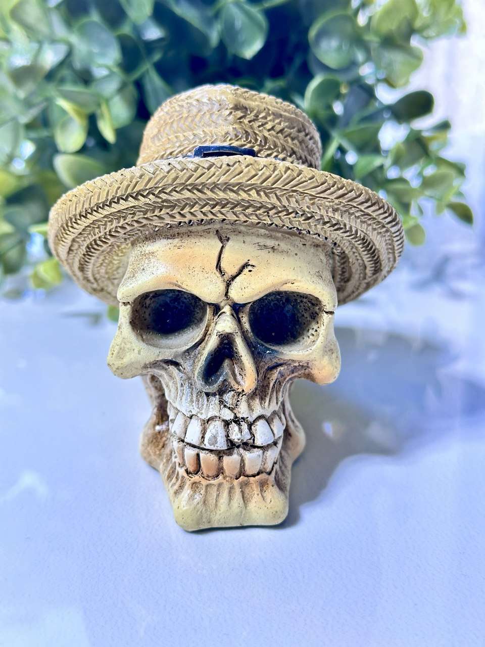 Silicone Mold Skull with Hat – 9 cm