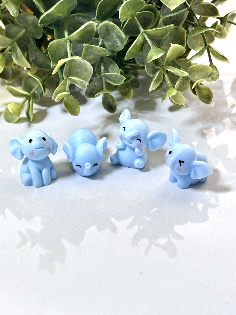 Silicone Mold Elephant Figurines (Set of 4)