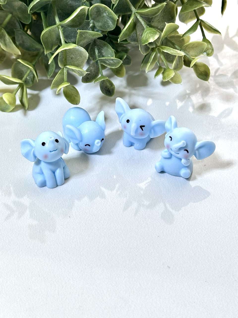 Silicone Mold Elephant Figurines (Set of 4)
