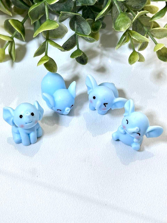 Silicone Mold Elephant Figurines (Set of 4)