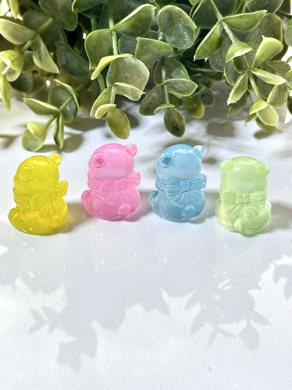 Silicone Mold Bear Figurines (Set of 4)