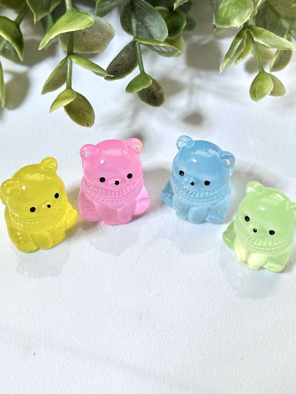 Silicone Mold Bear Figurines (Set of 4)