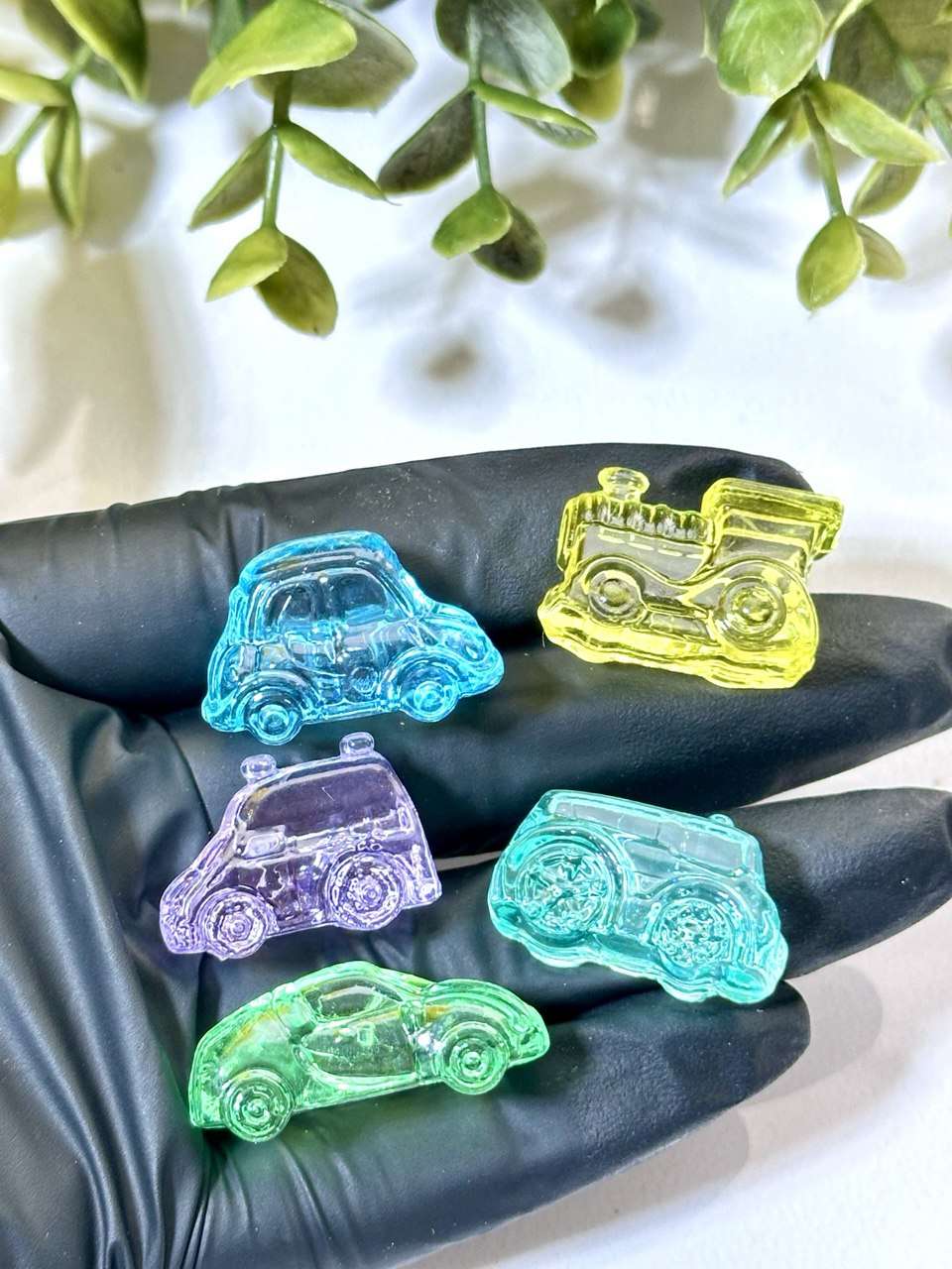 Silicone Mold Car Figurines (Set of 5)