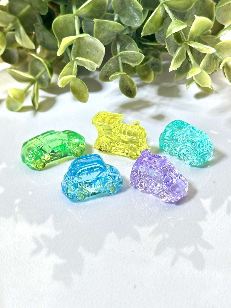 Silicone Mold Car Figurines (Set of 5)