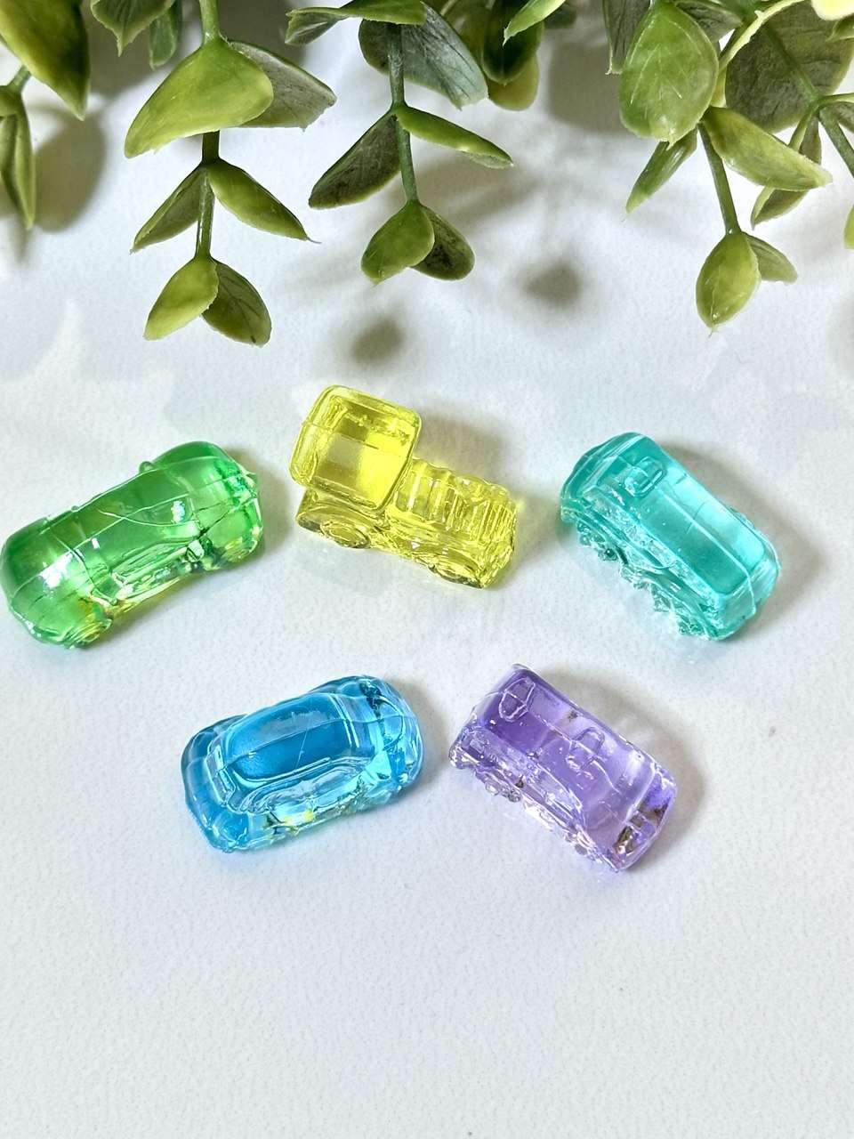 Silicone Mold Car Figurines (Set of 5)