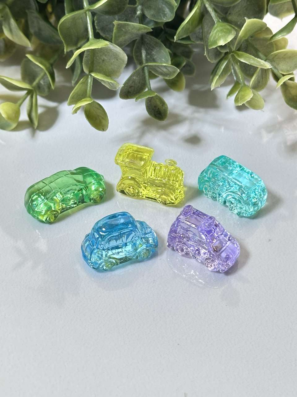 Silicone Mold Car Figurines (Set of 5)