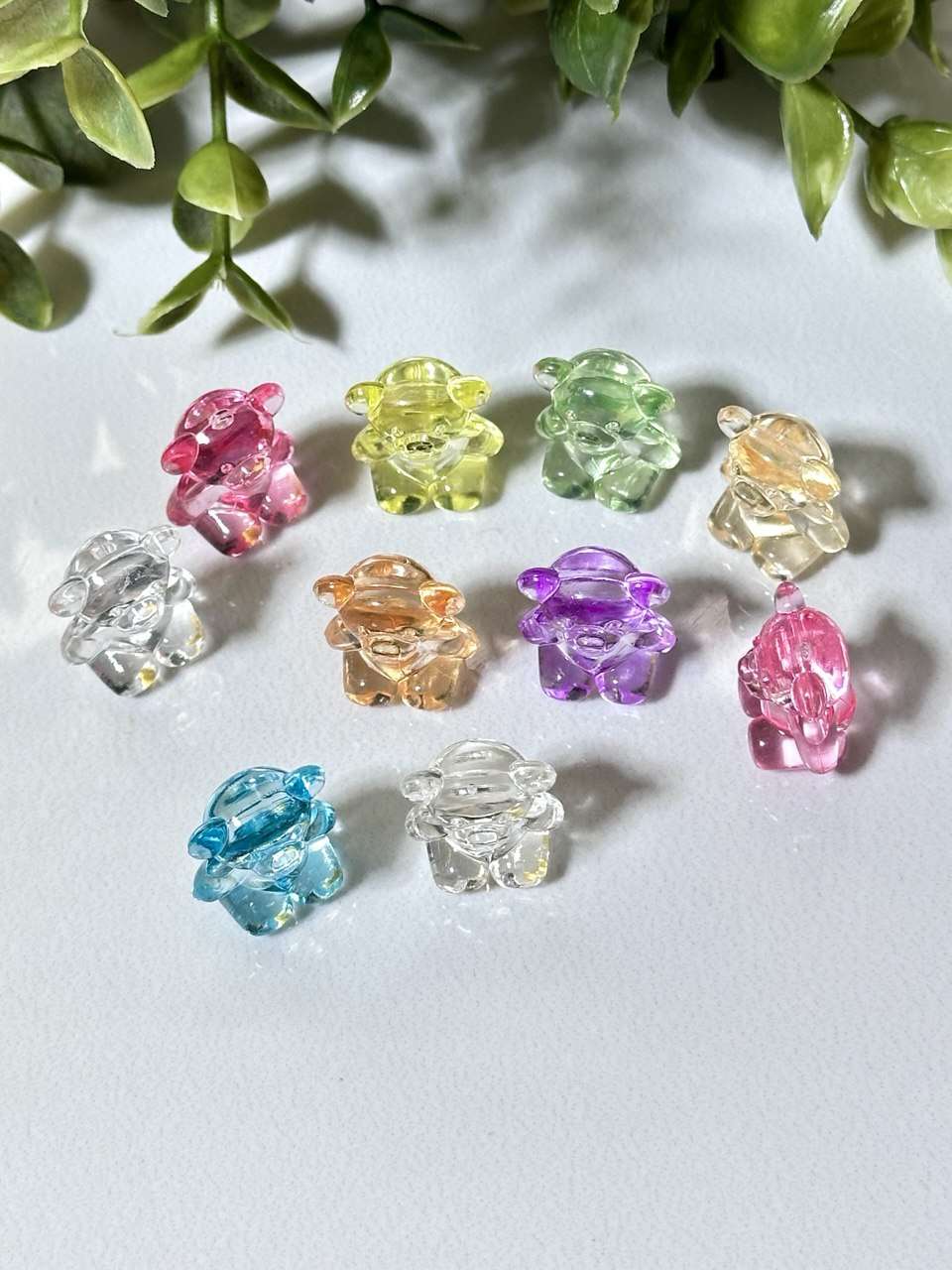 Silicone Mold: 10 Mini Teddy Bear Figurines for Resin Crafts