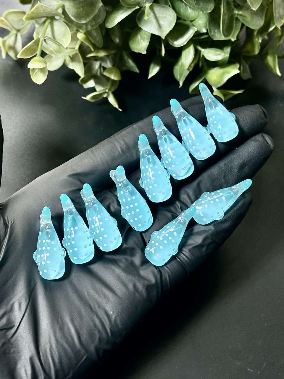 Whale Shark Silicone Mold: Ocean Charms, Resin Crafts - Set of 10