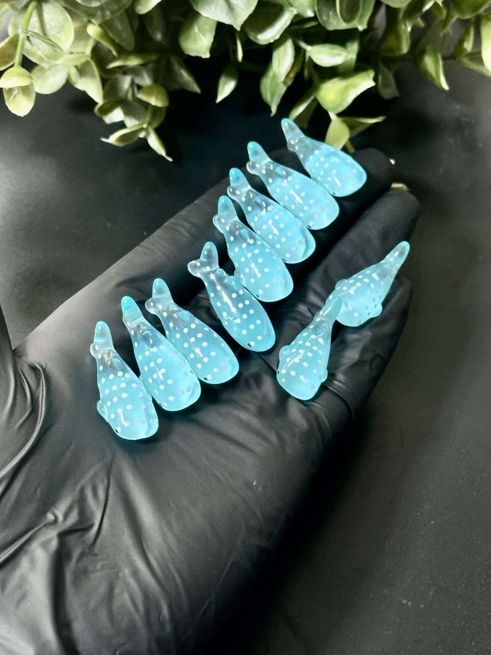 Whale Shark Silicone Mold: Ocean Charms, Resin Crafts - Set of 10