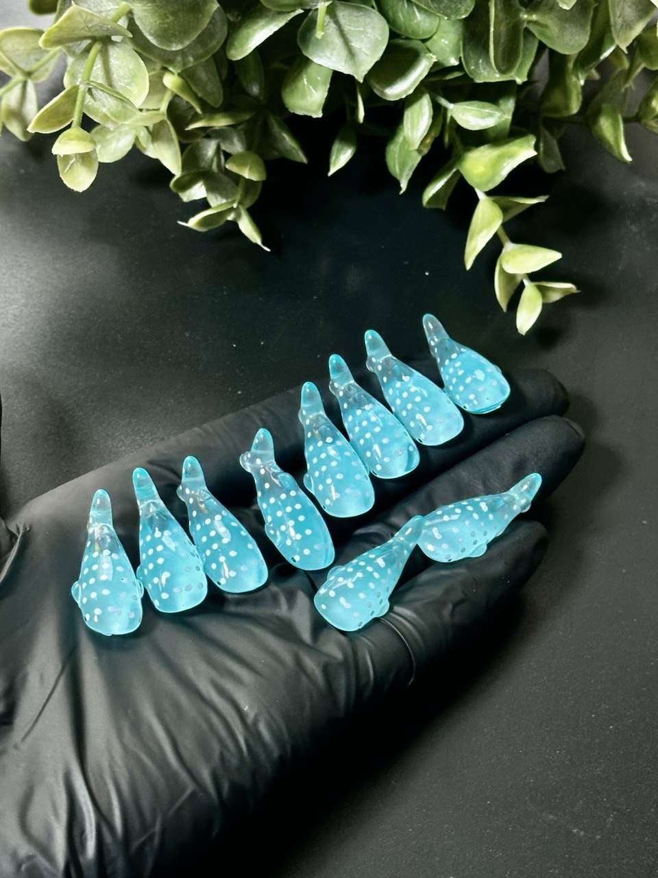 Whale Shark Silicone Mold: Ocean Charms, Resin Crafts - Set of 10