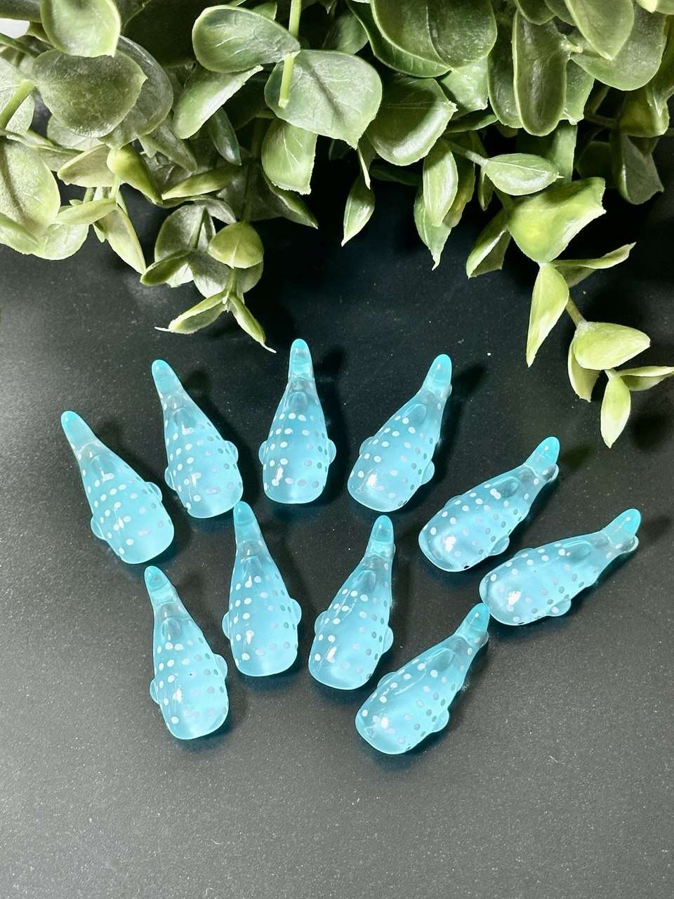 Whale Shark Silicone Mold: Ocean Charms, Resin Crafts - Set of 10