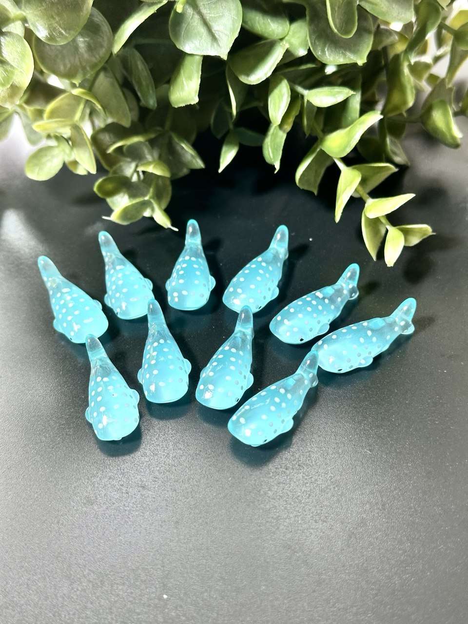 Whale Shark Silicone Mold: Ocean Charms, Resin Crafts - Set of 10