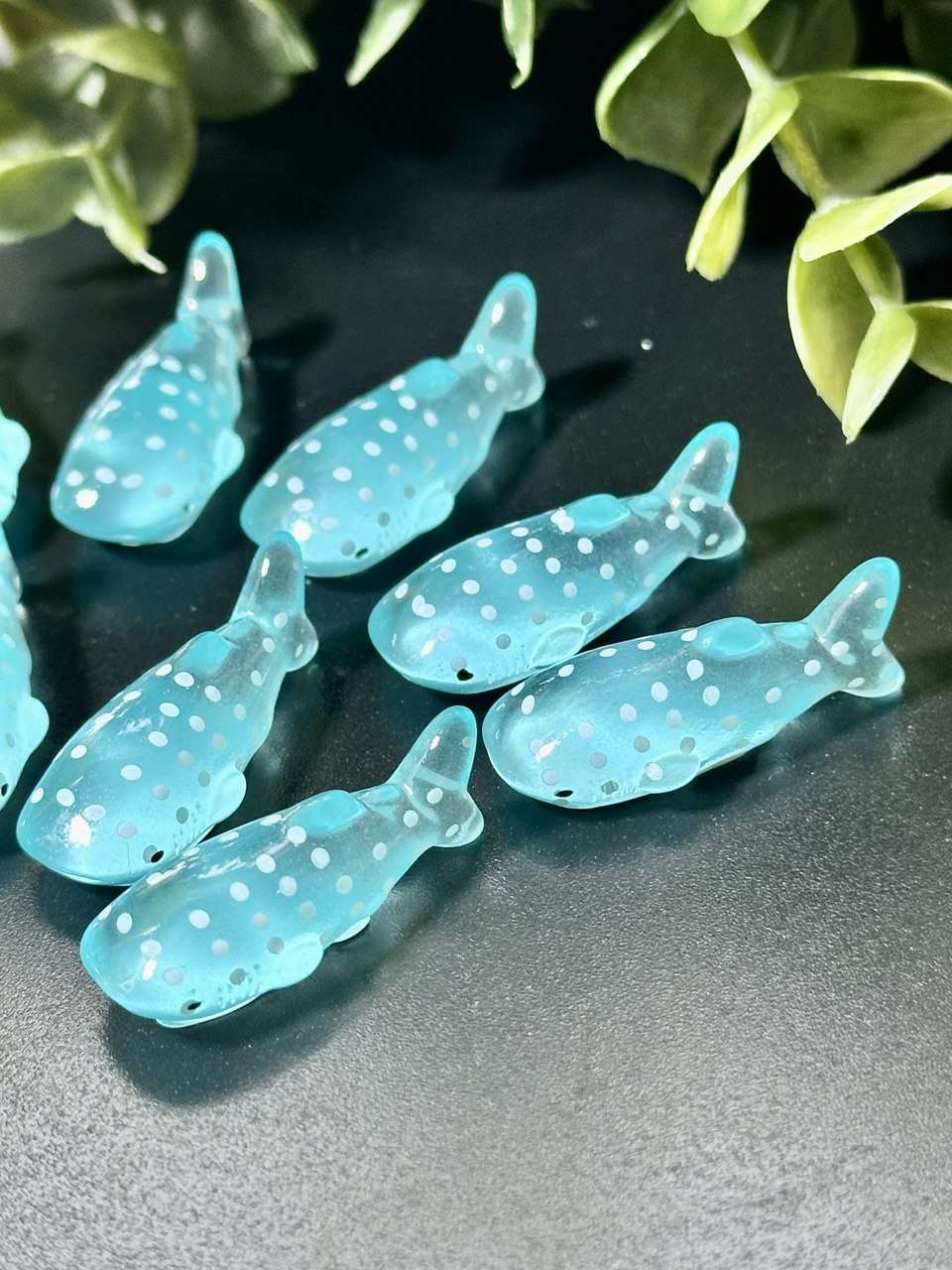 Whale Shark Silicone Mold: Ocean Charms, Resin Crafts - Set of 10