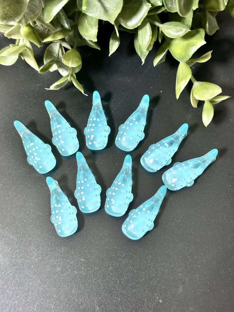Whale Shark Silicone Mold: Ocean Charms, Resin Crafts - Set of 10