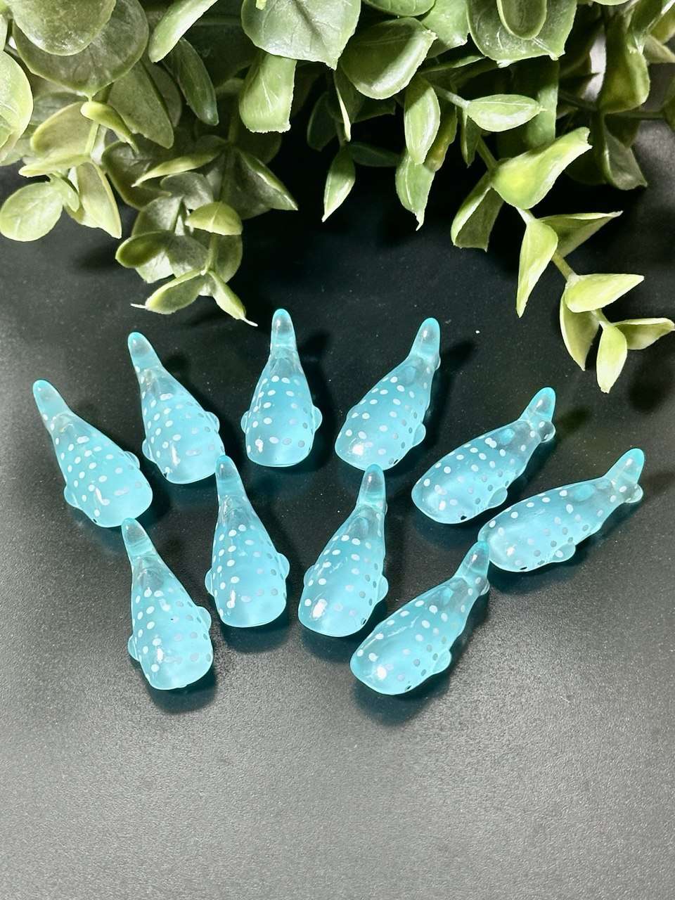 Whale Shark Silicone Mold: Ocean Charms, Resin Crafts - Set of 10
