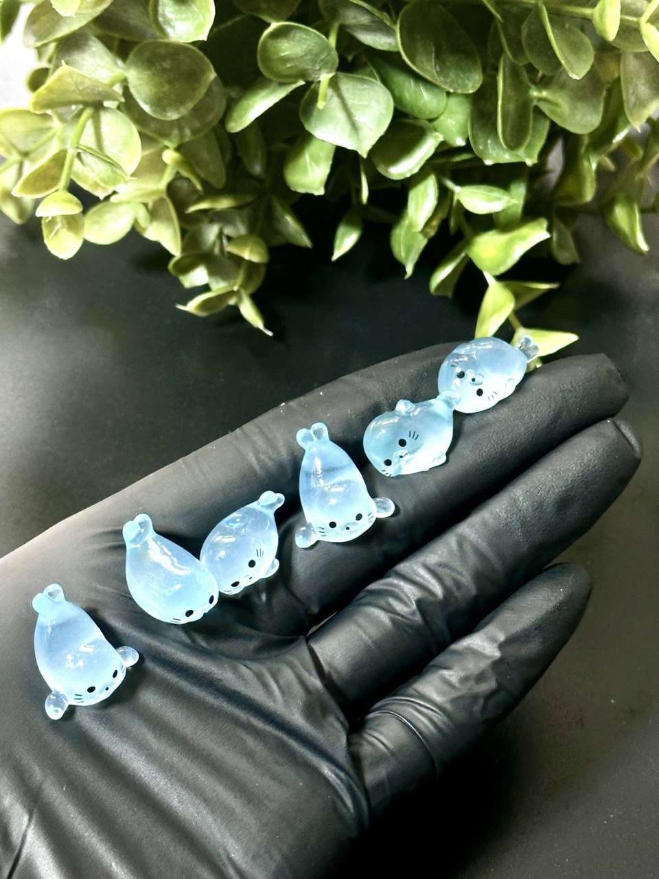 Mini Sea Lion Silicone Mold: 6-Pose Set for Resin, Jesmonite