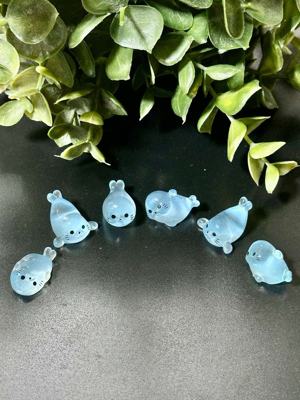 Mini Sea Lion Silicone Mold: 6-Pose Set for Resin, Jesmonite