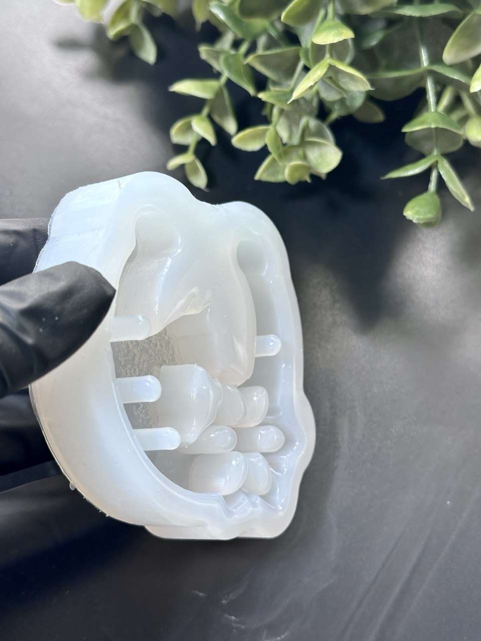 Druzy Crystal Horse Head Silicone Mold