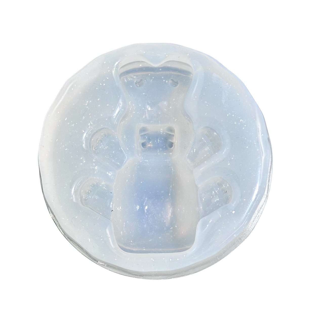 Hippo Figurine Silicone Mold: Resin Art, Miniature Hippo (5.6 cm)