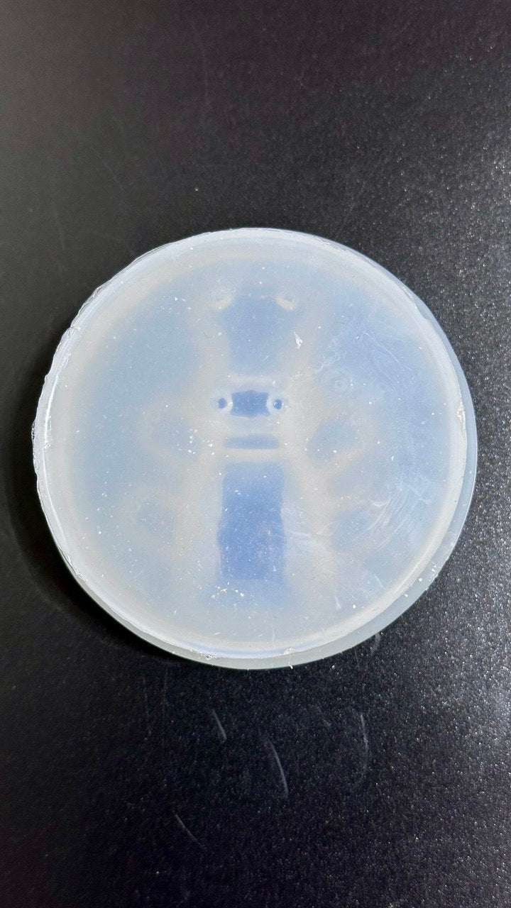 Hippo Figurine Silicone Mold: Resin Art, Miniature Hippo (5.6 cm)