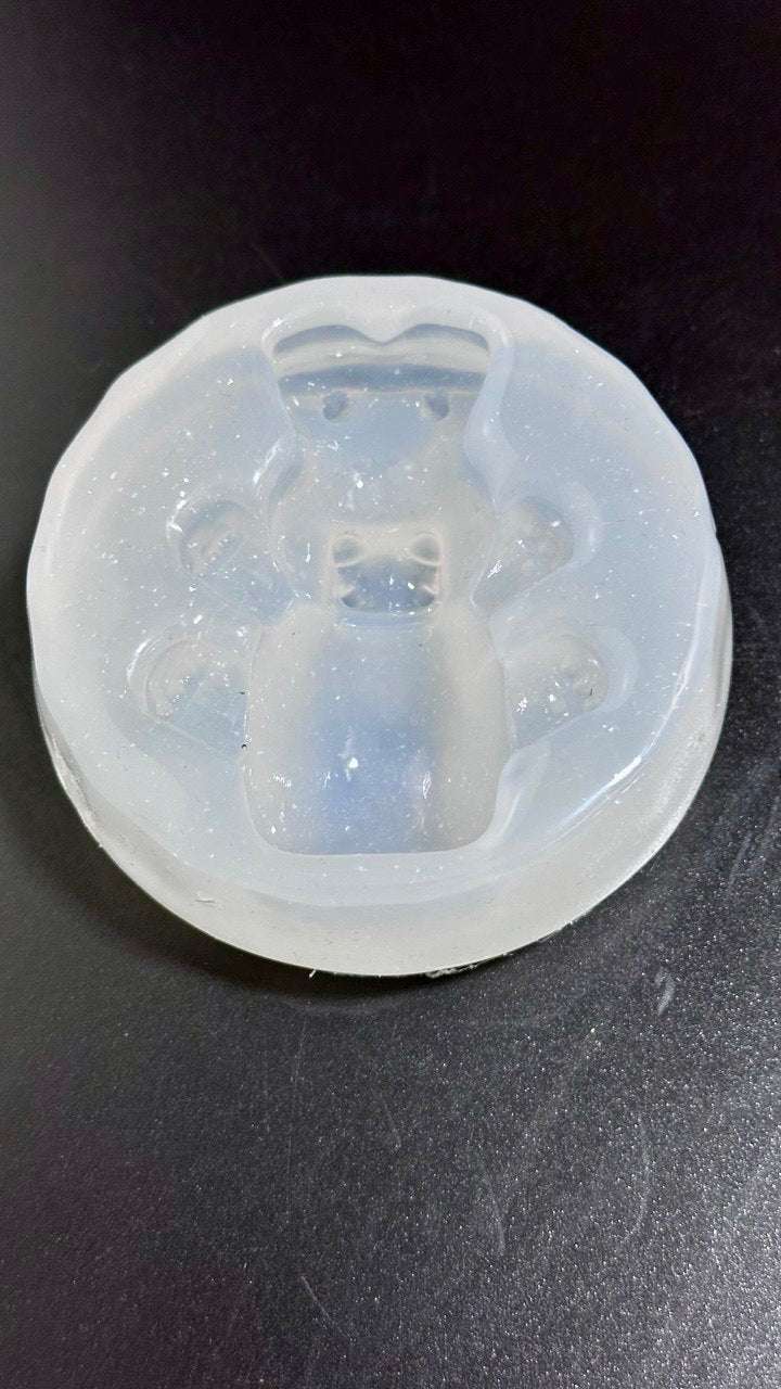 Hippo Figurine Silicone Mold: Resin Art, Miniature Hippo (5.6 cm)