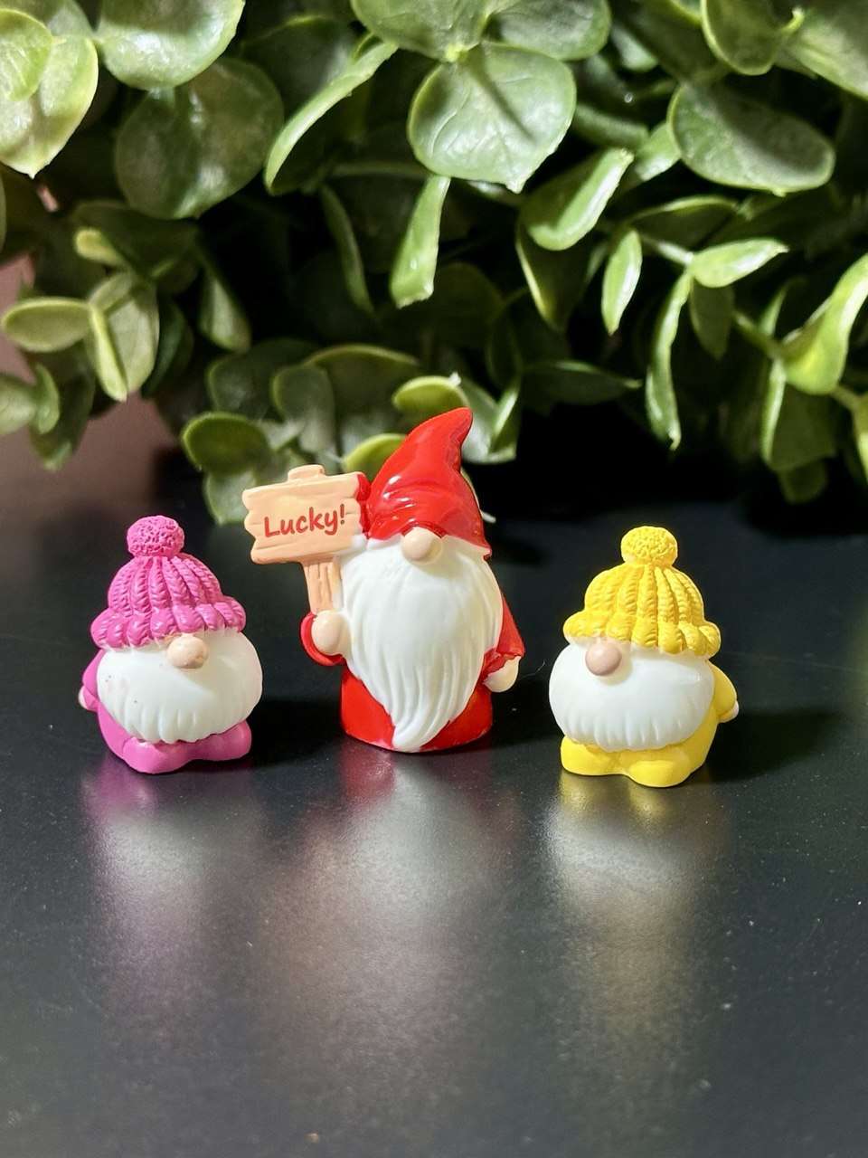 Miniature Snowy Houses Set | Christmas Village Decor