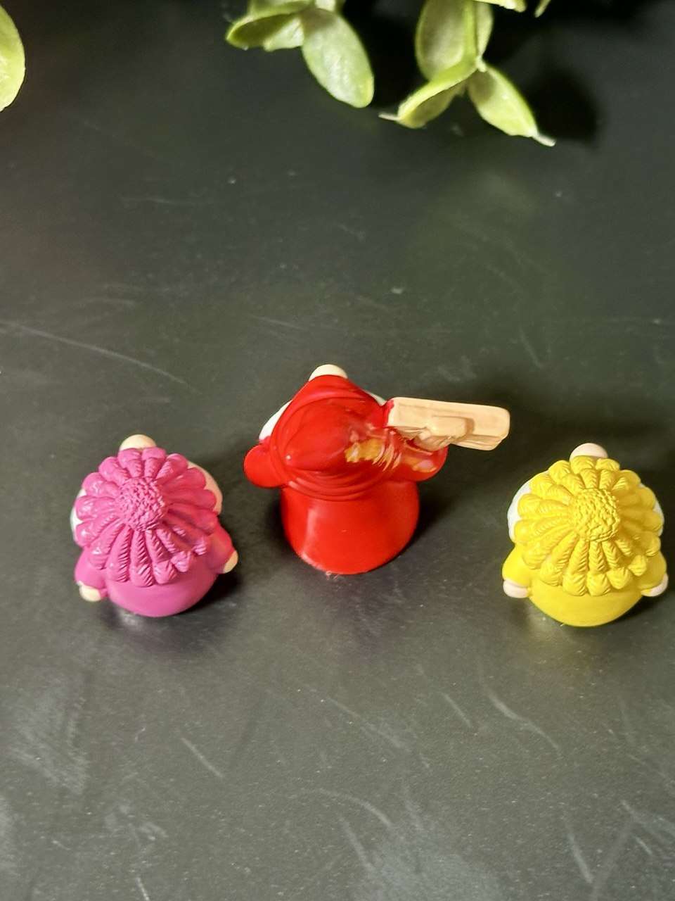 Miniature Snowy Houses Set | Christmas Village Decor