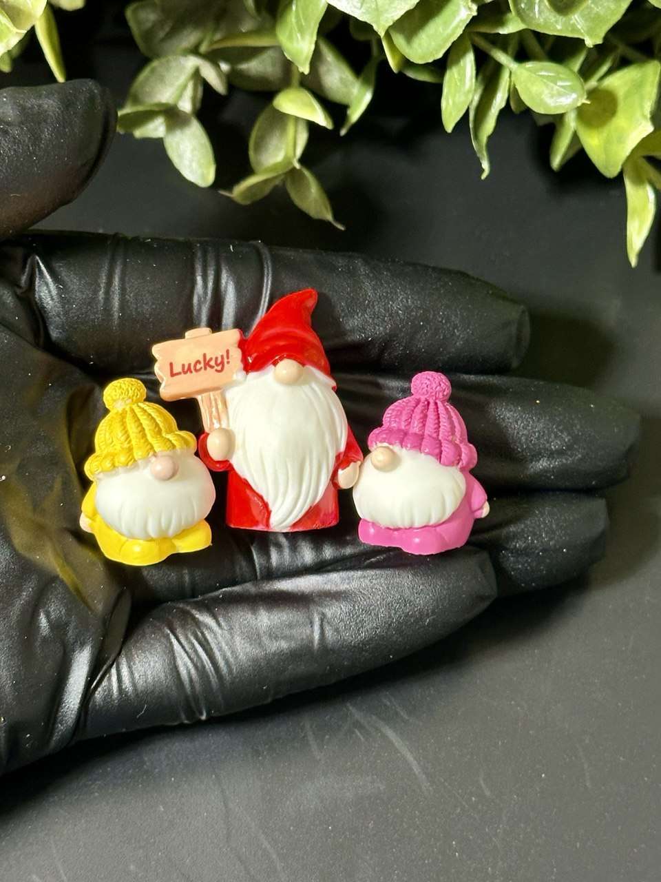 Miniature Snowy Houses Set | Christmas Village Decor