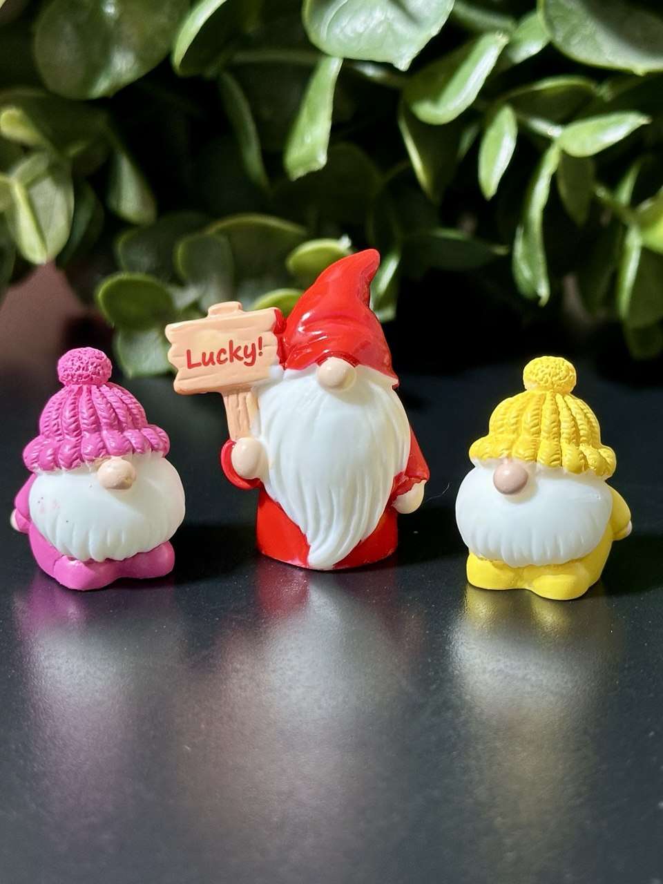 Miniature Snowy Houses Set | Christmas Village Decor