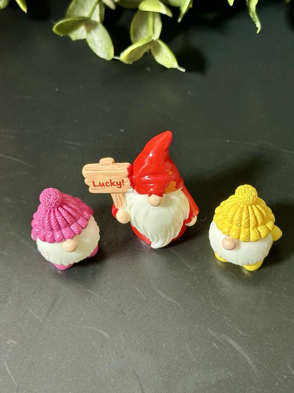 Miniature Snowy Houses Set | Christmas Village Decor