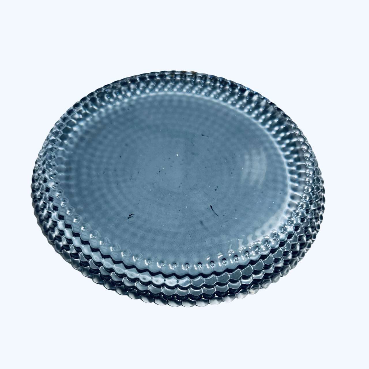 Bubble Edge Silicone Tray Mold 17.6 cm | Round Resin Coaster Mold