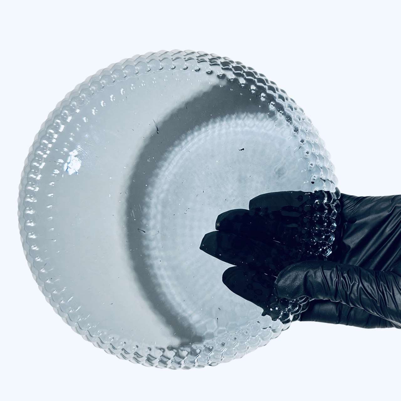 Bubble Edge Silicone Tray Mold 17.6 cm | Round Resin Coaster Mold