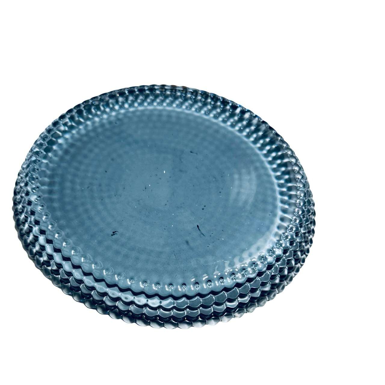 Bubble Edge Silicone Tray Mold 17.6 cm | Round Resin Coaster Mold