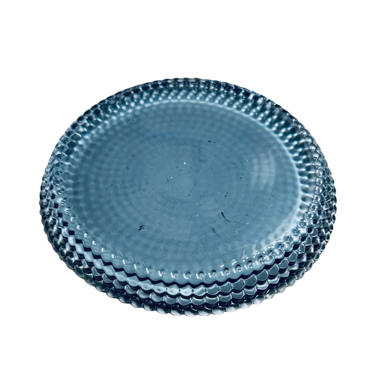 Bubble Edge Silicone Tray Mold 17.6 cm | Round Resin Coaster Mold