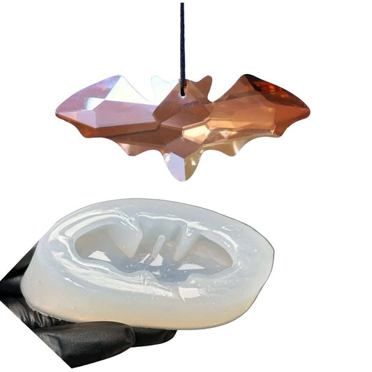 Crystal Heart Silicone Mold for Resin