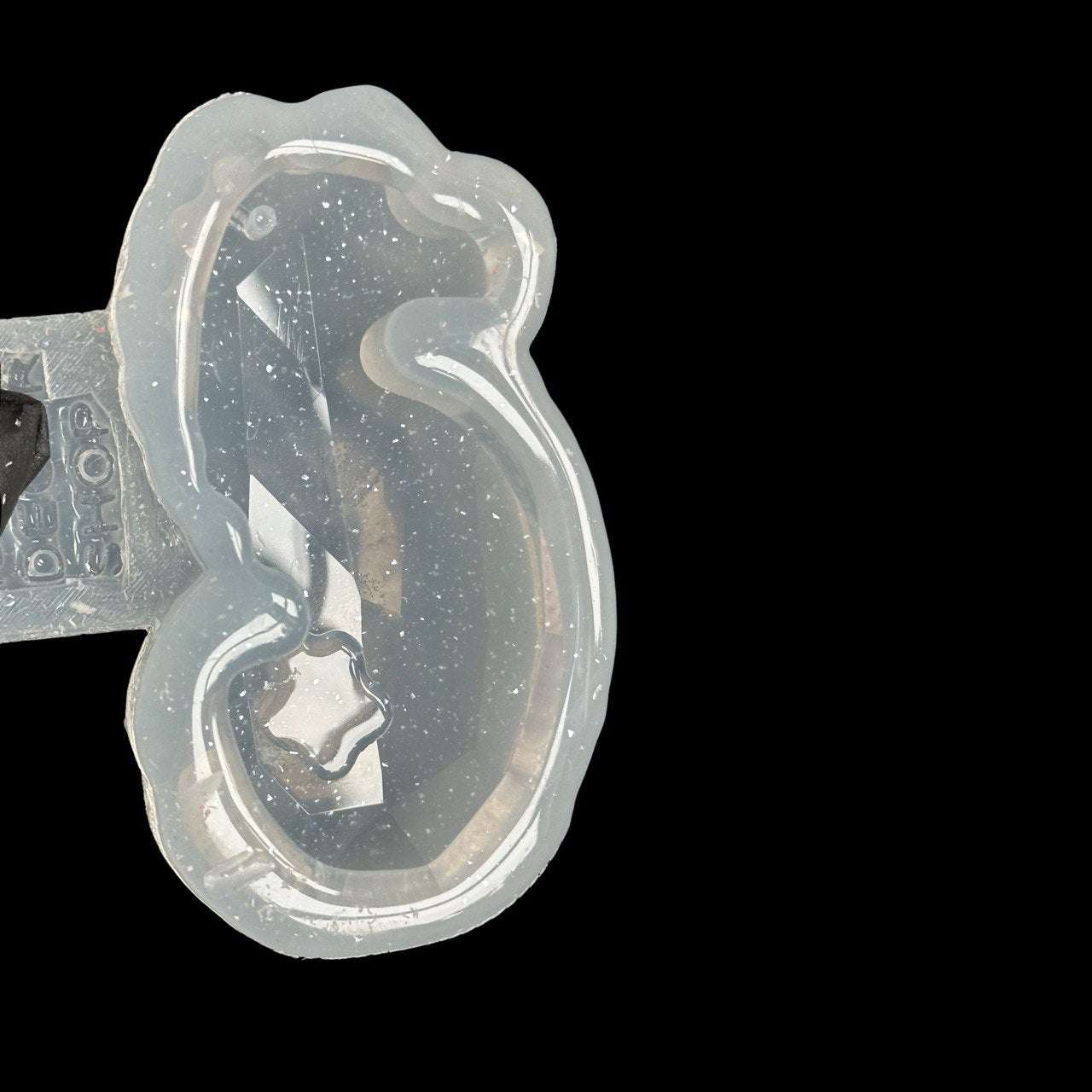 Crystal Seahorse Silicone Mold for Resin