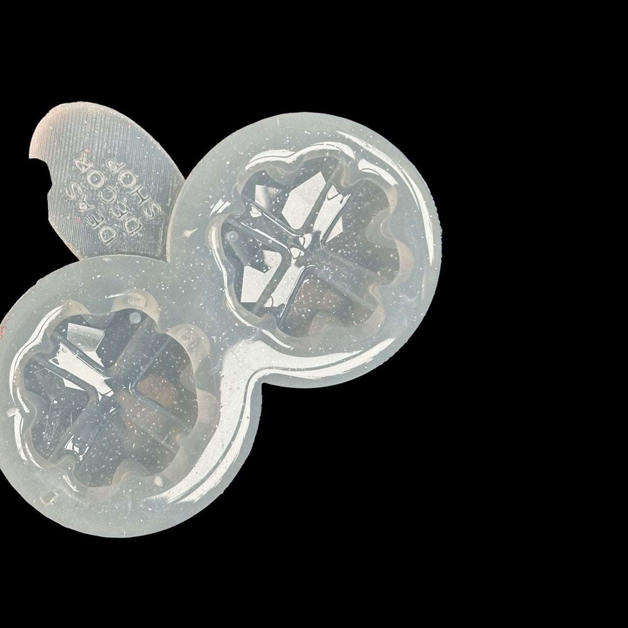 Crystal Clover Silicone Mold for Resin