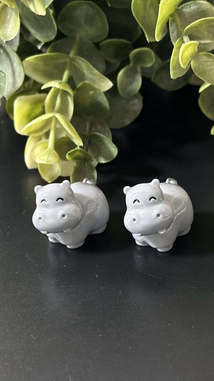 Cute Hippo Silicone Mold for Resin, Clay, Wax, Plaster