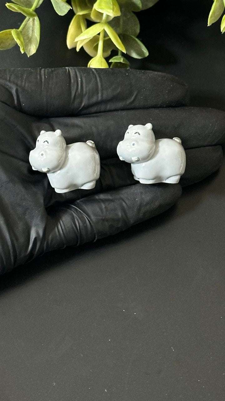 Cute Hippo Silicone Mold for Resin, Clay, Wax, Plaster