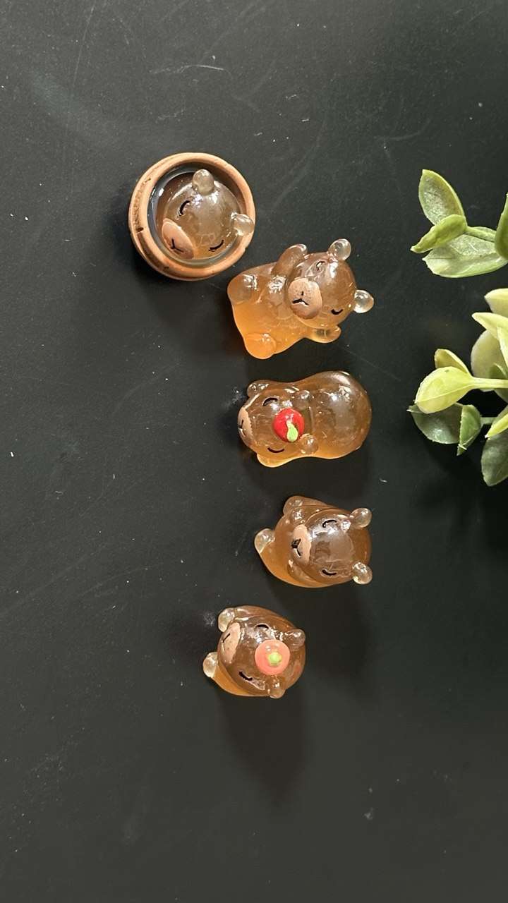 Cute Capybara Silicone Mold for Resin, Clay, Wax & Plaster